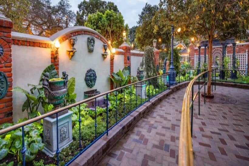 Haunted Mansion Garden